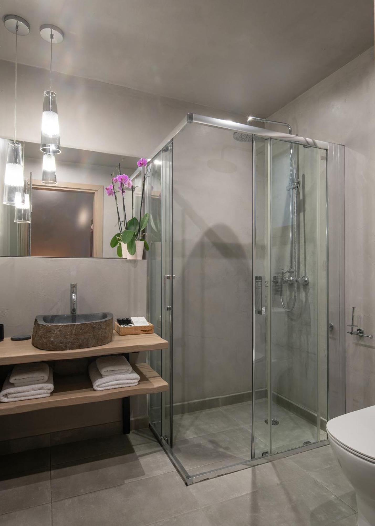 Evora Luxury Suites Mega Chorio Exteriér fotografie