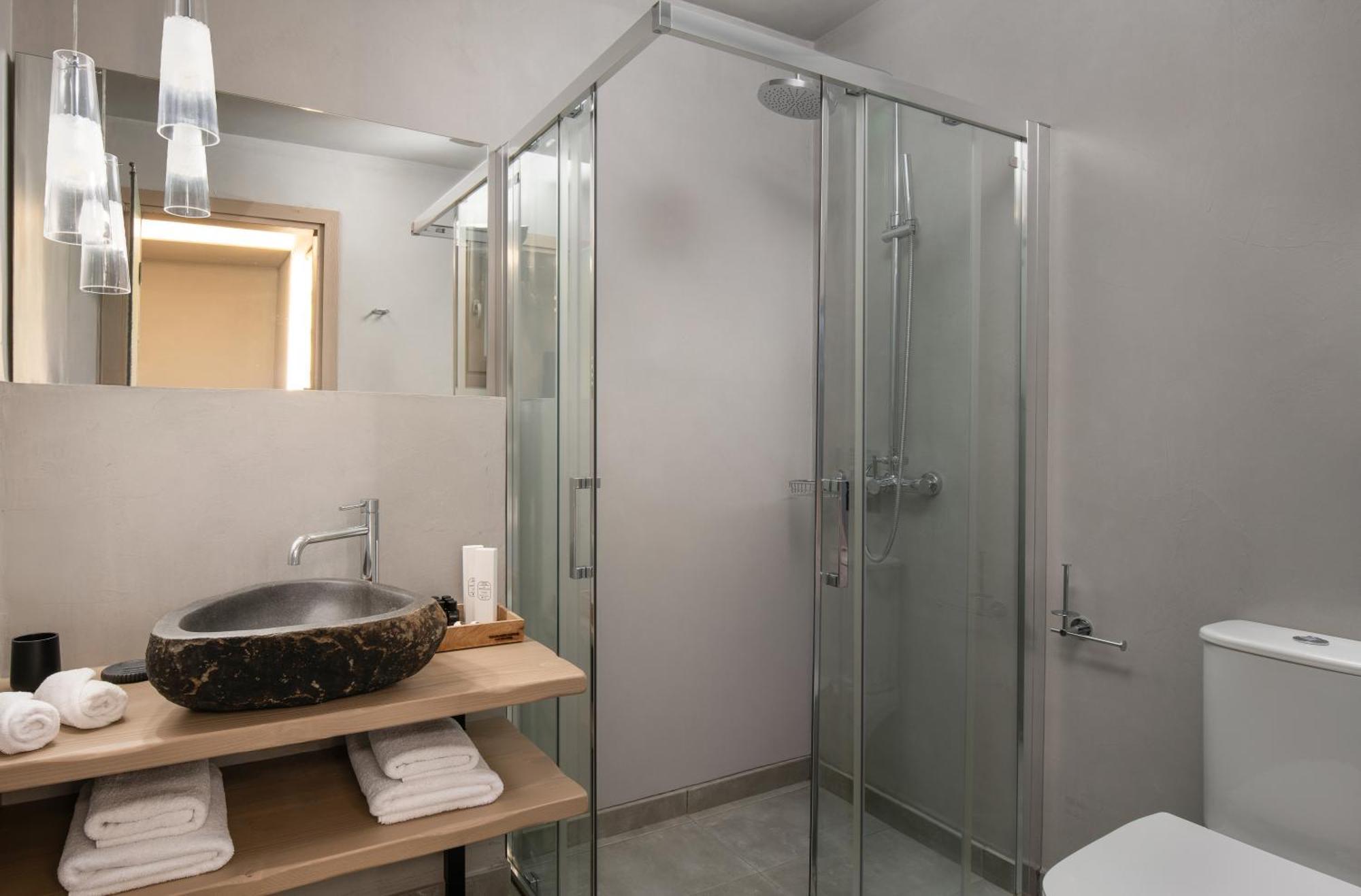 Evora Luxury Suites Mega Chorio Exteriér fotografie