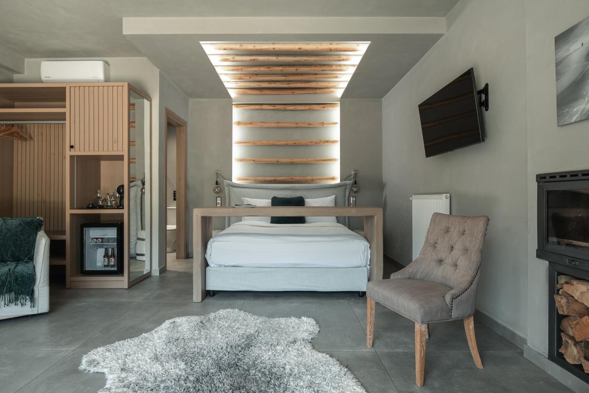 Evora Luxury Suites Mega Chorio Exteriér fotografie