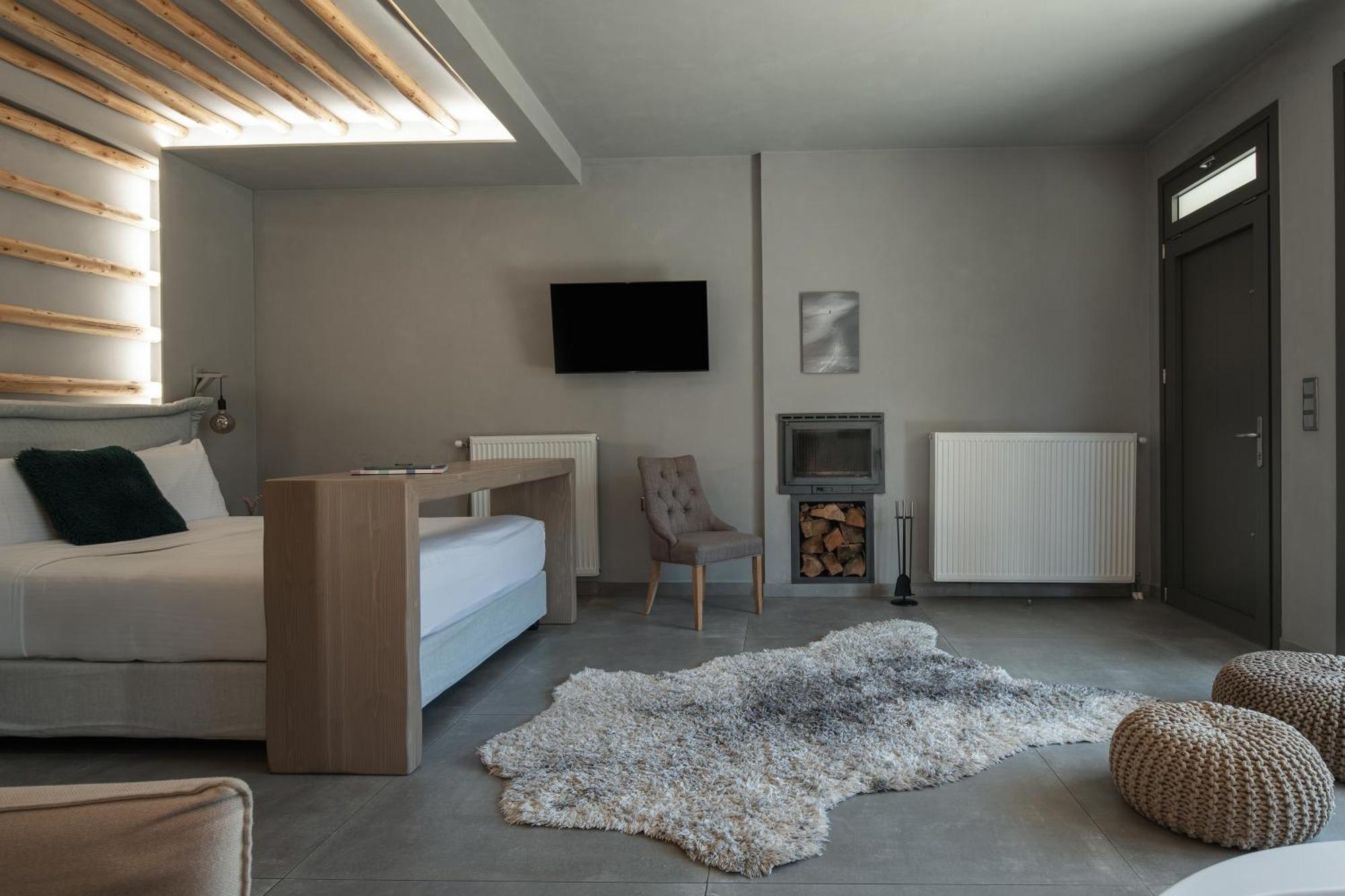 Evora Luxury Suites Mega Chorio Exteriér fotografie