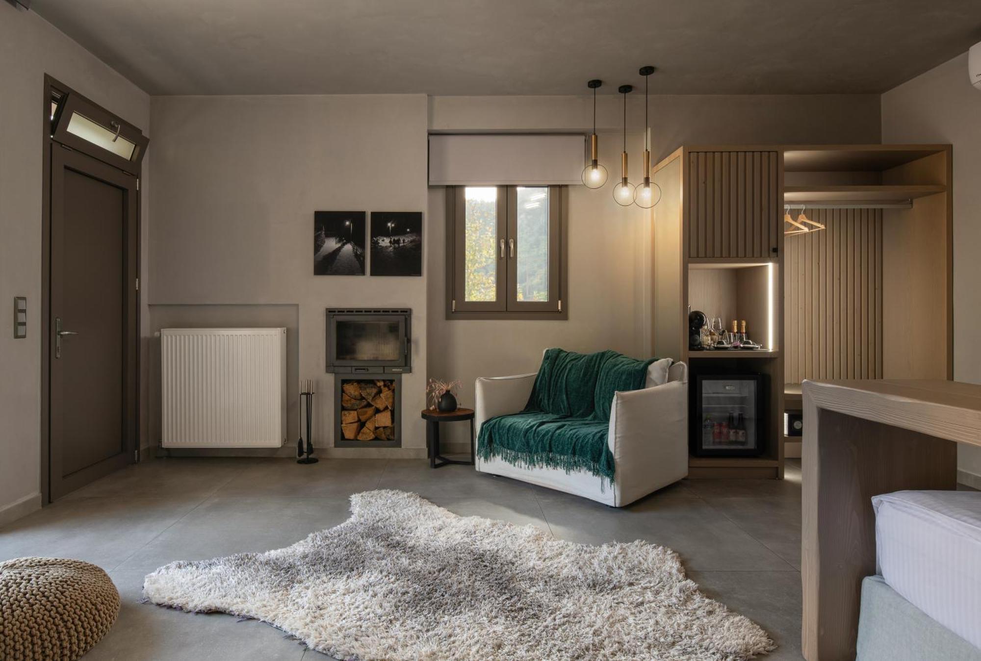 Evora Luxury Suites Mega Chorio Exteriér fotografie