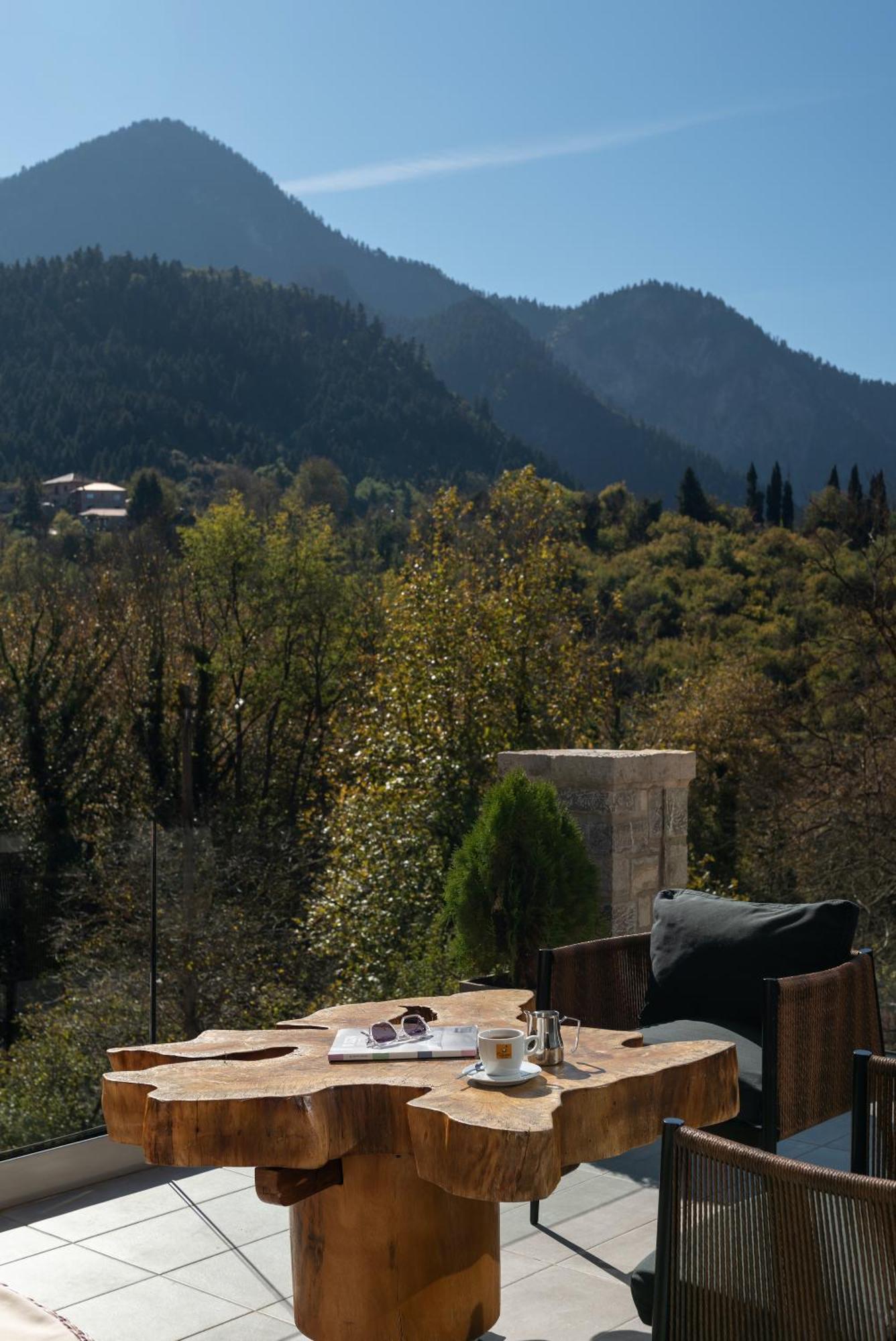 Evora Luxury Suites Mega Chorio Exteriér fotografie